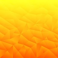 abstract background with yellow triangles and orange N2