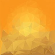 yellow random crystal background vector