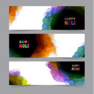 Happy Holi card template N3