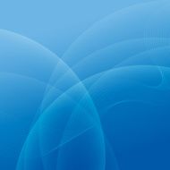 Abstract light and blue wave lines background