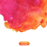 Watercolor pink abstract background