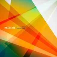 Abstract bright color on a light background