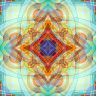 Abstract watercolor texture Painted silk batik textiles Colorful streaks N29