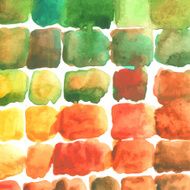 Watercolor color stains pattern N2