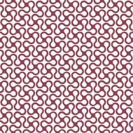 Curved geometric simple seamless pattern