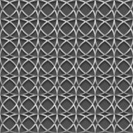 3d geometric seamless pattern with grey circles