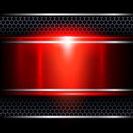 Background abstract metallic N2