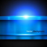 Background blue metal