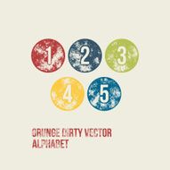 Grunge Retro Circular Stamp Type