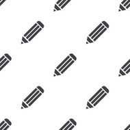 pencil vector seamless pattern N2