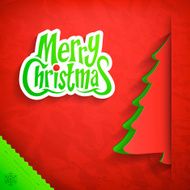 Paper Christmas tree N9