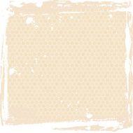 Abstract grunge frame beige Background template Vector