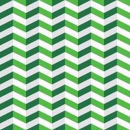 Green Chevron Seamless Pattern