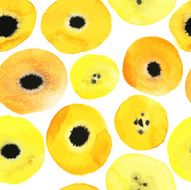 Watercolor pattern design N2