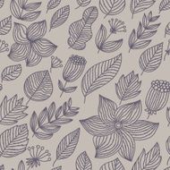 Stylish floral pattern