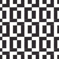 seamless square scribble tiles pattern