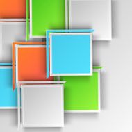 Abstract design of square N2