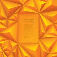 Polygonal design Abstract geometrical background N8