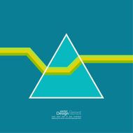 Abstract background with triangles N12