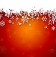 Christmas red abstract background