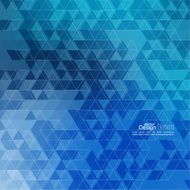 Creative abstract triangle pattern N17