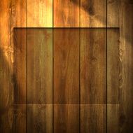 Colorado Map on lit Wooden Background