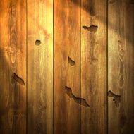 Netherlands Antilles Map on lit Wooden Background