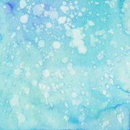 Pastel blue hand painted abstract background N2