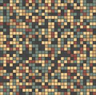 Brown-Grey-Beige Mosaic Seamless N2