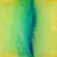 Hand painted sparse and colorful artwork