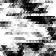Abstract black and white geometric pattern N2