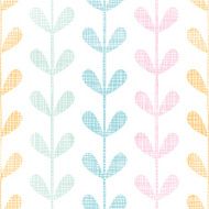 Abstract textile colorful vines leaves seamless pattern background N2