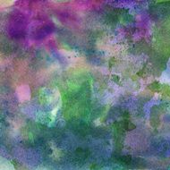 Bright colorful hand painted abstract background