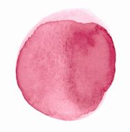 Watercolor paint circle