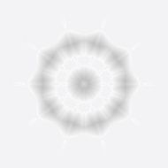 abstract gray floral pattern icon N2