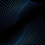 blue halftone technology background