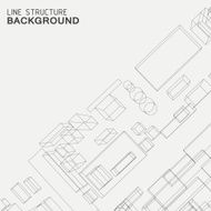 line structure background N19