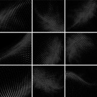 set of halftone background N3