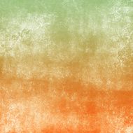 Green and orange texture background