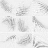 set of halftone background N4