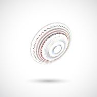 abstract color ring icon for design N2