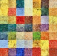 Multi Colored Chalk Painting Background