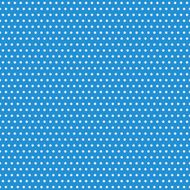 Seamless polka dot pattern on blue paper