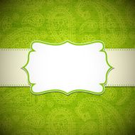 Frame in the Indian style N18