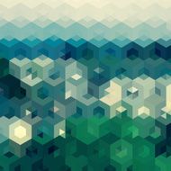 abstract color hexagon pattern background N5
