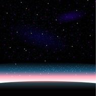 Starry sky background N4