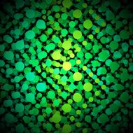 Abstract background - Green dots