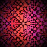 Abstract background - Red dots