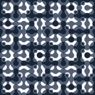 Connected dots geometric seamless pattern