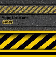 Background with warning stripes N2